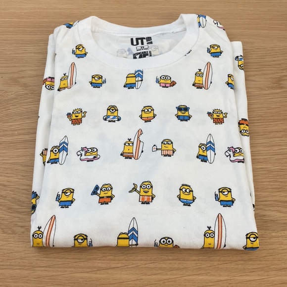 Uniqlo Shirts Uniqlo Minion T Shirt Poshmark